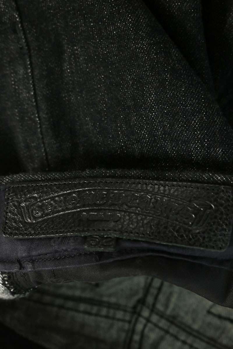 Chrome Hearts Indigo Flare Knee Star Denim Jeans Size 32