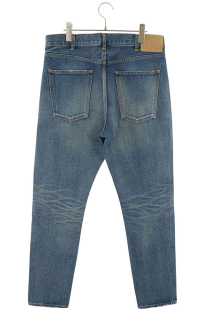 CELINE Knee Ripped Denim Pants Blue Size 33