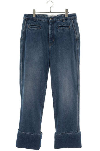 LOEWE Blue Fisherman Denim Jeans Size 50