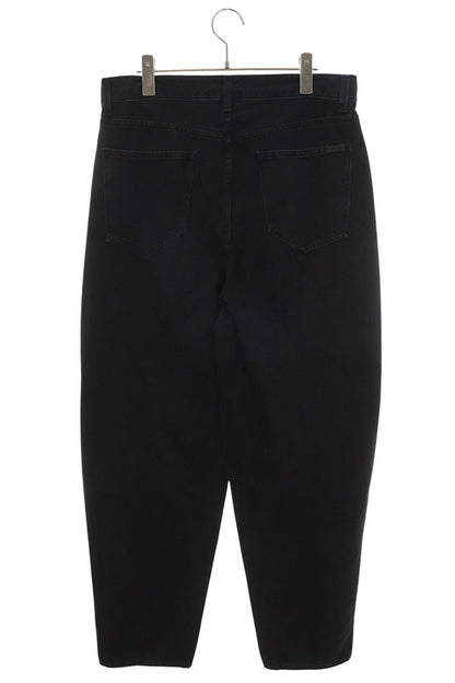 SAINT LAURENT PARIS Black Tapered Baggy Denim Jeans Size 31