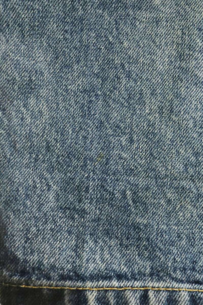 BALENCIAGA Graffiti Baggy Jeans Cotton Button-Fly Size XS