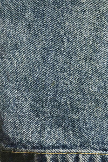BALENCIAGA Graffiti Baggy Jeans Cotton Button-Fly Size XS