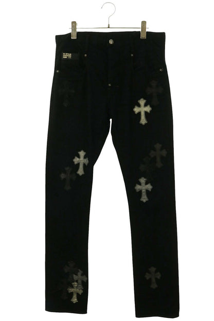 Chrome Hearts Custom Cross Patch Denim Jeans Size 30