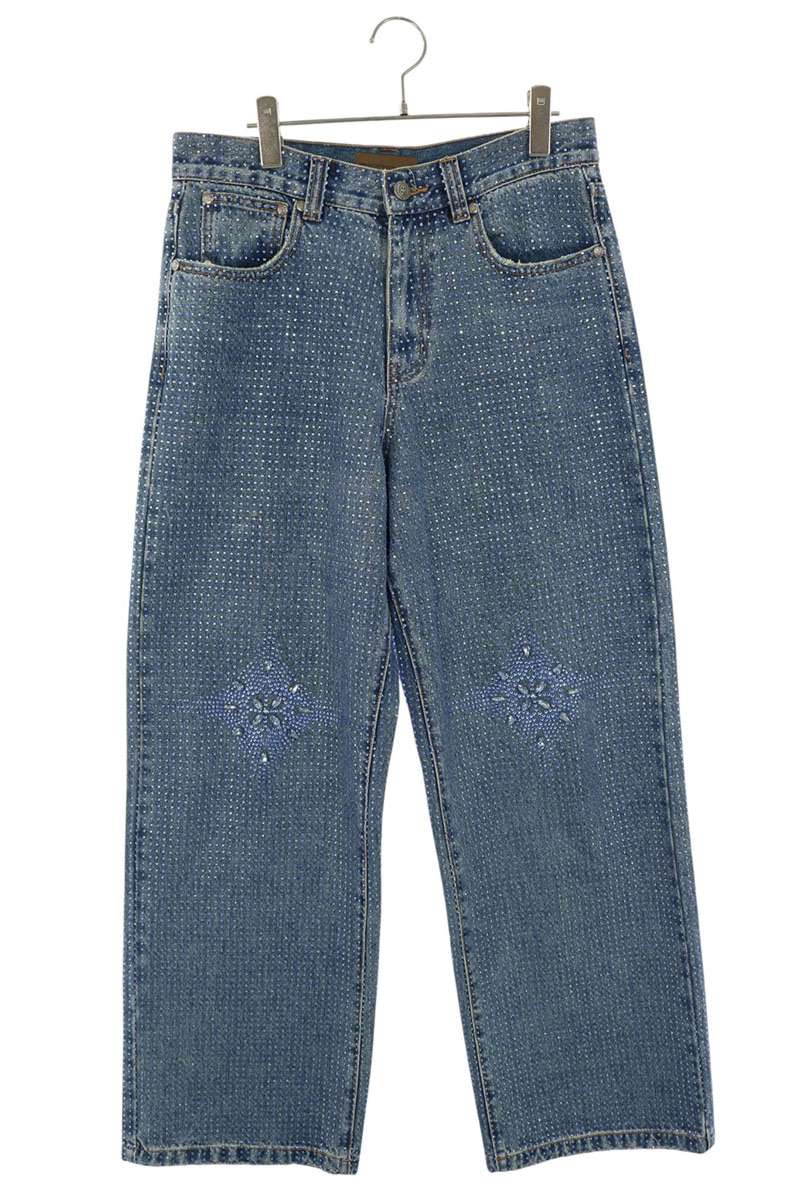 Birth Of Royal Child Light Stone Embellished Denim Size S