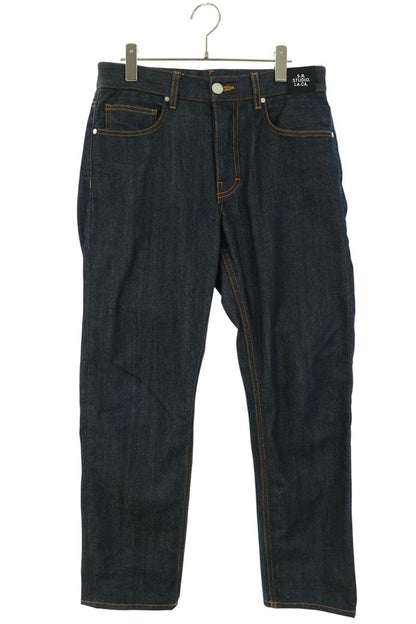 S.R. STUDIO Straight Leg Denim Button-Fly Indigo Size 30