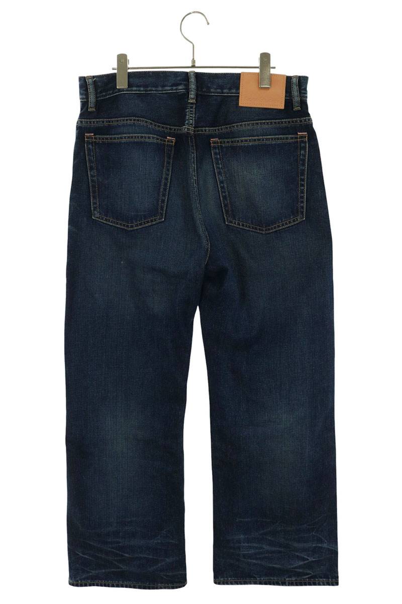 ACNE STUDIOS Broadway Loose Fit Blue Button-Fly Jeans Size 31