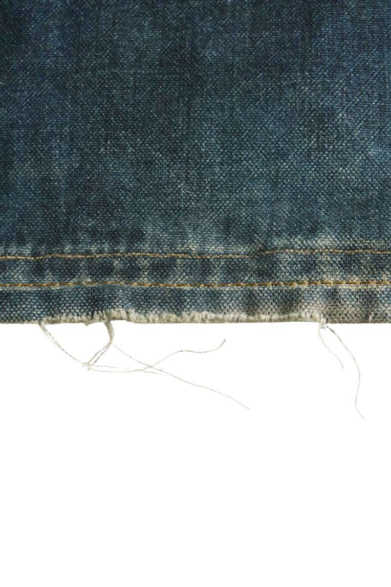 ACNE STUDIOS Crystal Ribbon Transfer Baggy Denim Size L