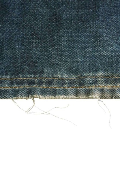 ACNE STUDIOS Crystal Ribbon Transfer Baggy Denim Size L