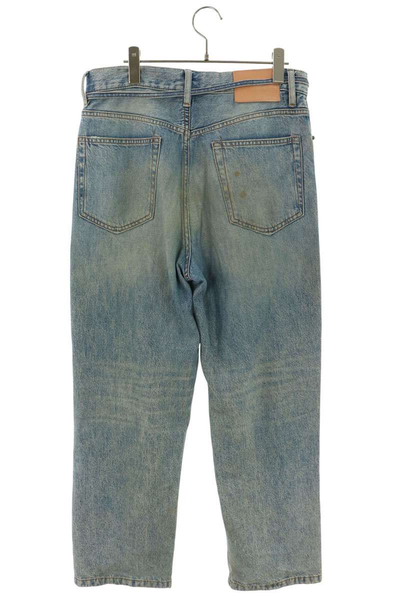 ACNE STUDIOS Toj Light Blue Trash Damaged Denim Size 30