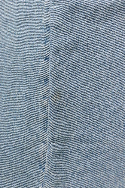 OFF-WHITE Indigo Print Design Jeans Button Fly Size 31
