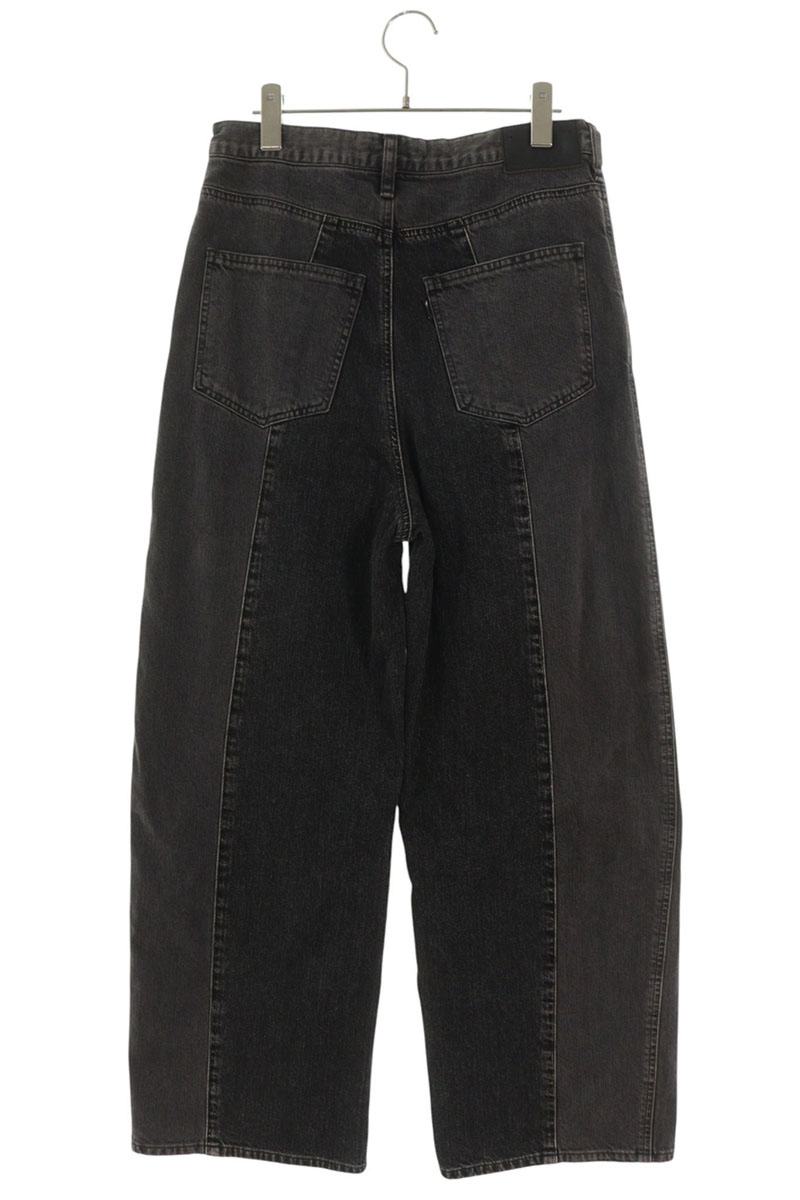 Jieda Black Switching Zip Denim Jeans Size 1