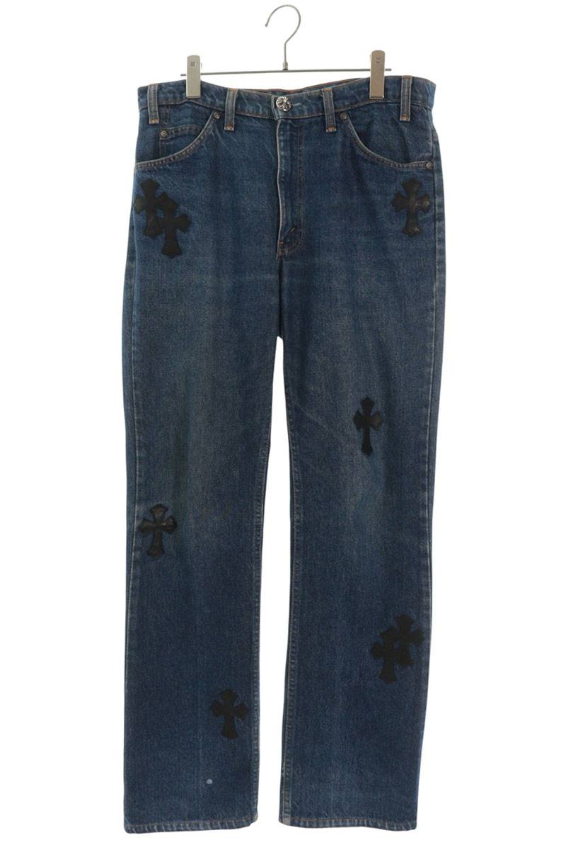 Chrome Hearts U VNTG JEAN BLU ORNG TAB Jeans Multi Size 32