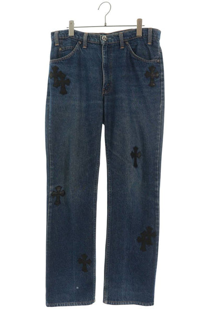 Chrome Hearts U VNTG JEAN BLU ORNG TAB Jeans Multi Size 32