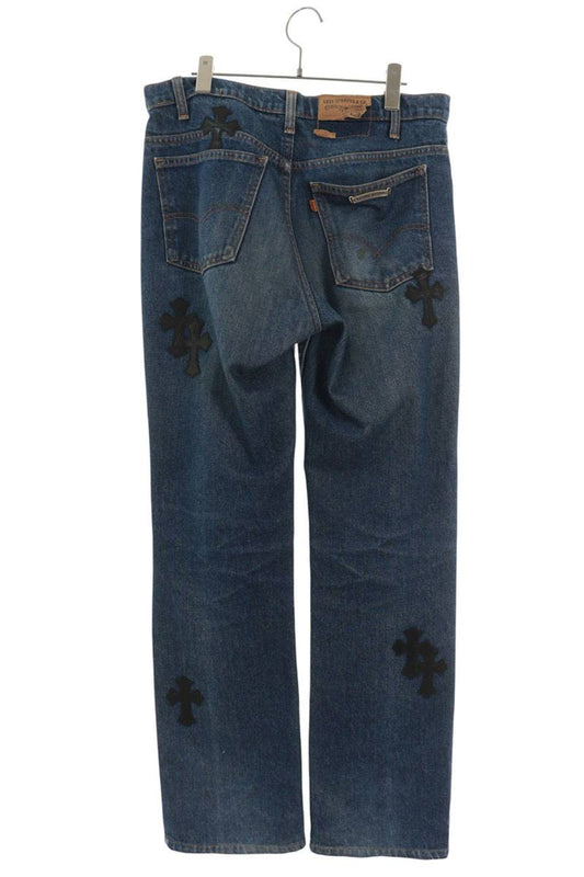 Chrome Hearts U VNTG JEAN BLU ORNG TAB Jeans Multi Size 32