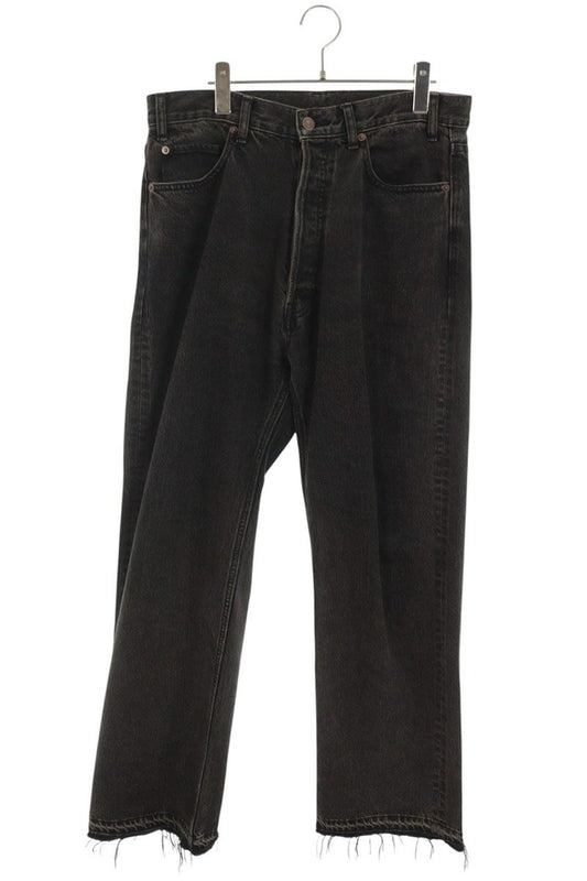 CELINE Wesley Distressed Black Jeans Size 30