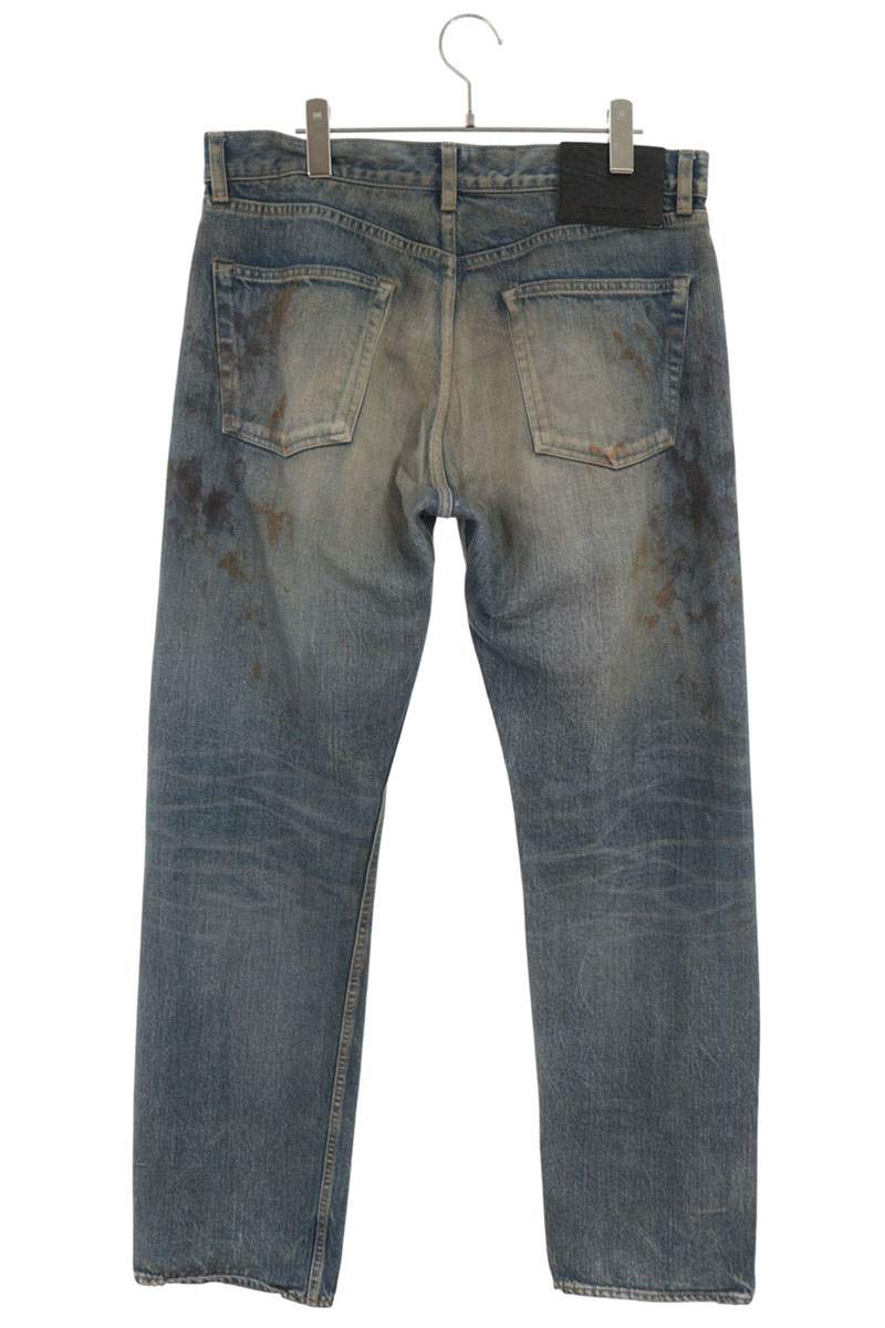 DRKSHDW 26SS Distressed Washed Denim Jeans Blue Size 33
