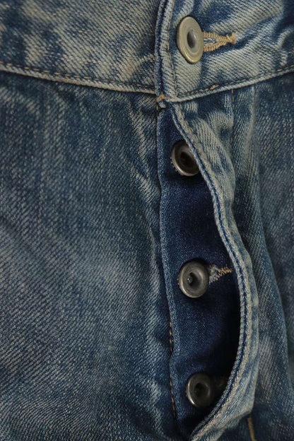 DRKSHDW 26SS Distressed Washed Denim Jeans Blue Size 33