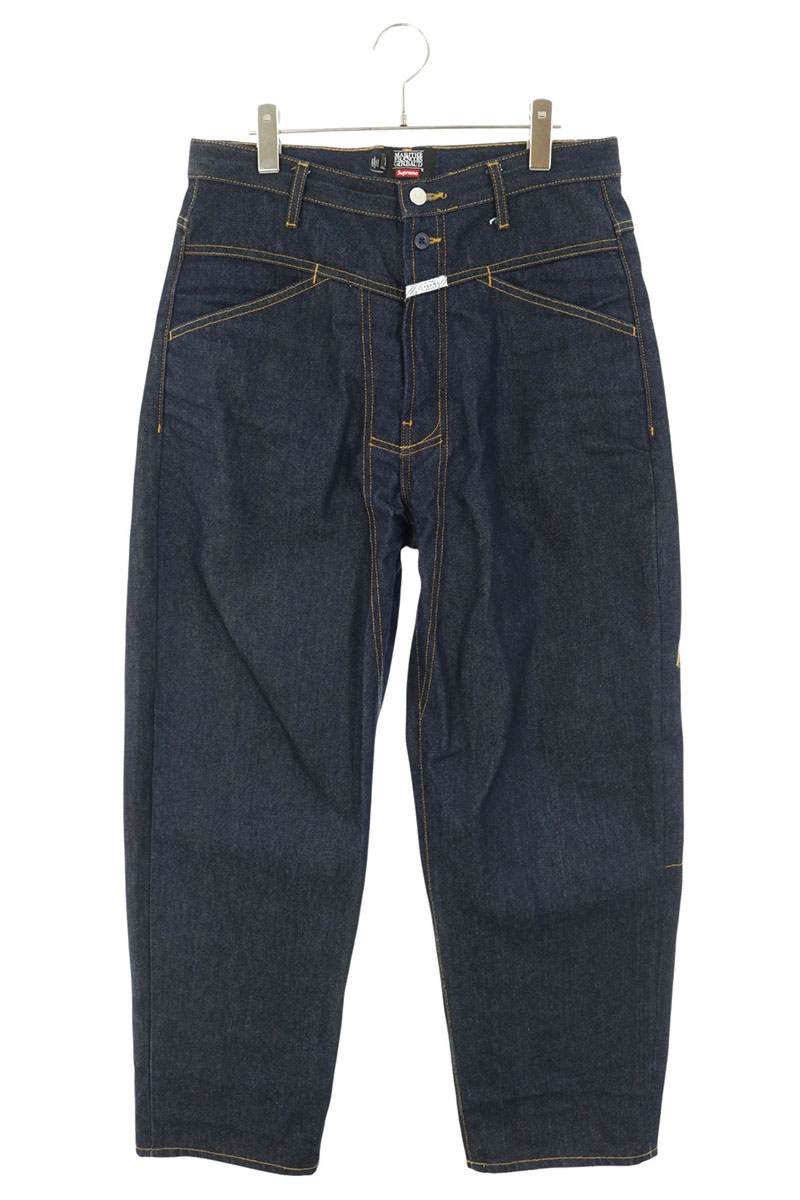 SUPREME X-SEAM Baggy Denim Jeans Blue Size 30