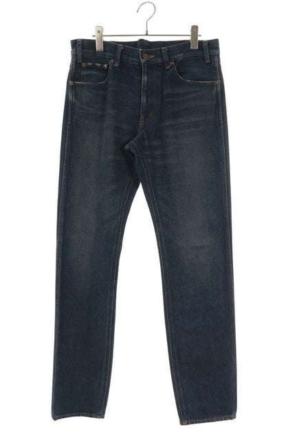 CELINE Washed Skinny Denim Jeans Blue Size 30