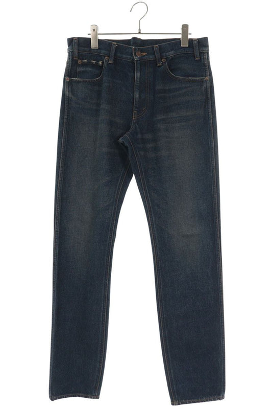 CELINE Washed Skinny Denim Jeans Blue Size 30