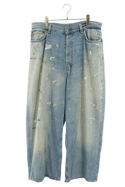 ACNE STUDIOS Trafalgar Super Baggy Jeans Blue Size 48