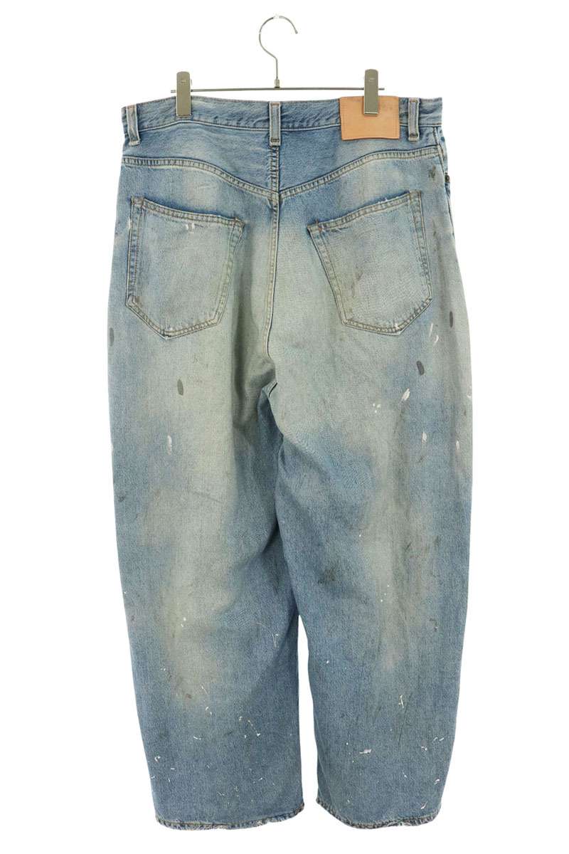 ACNE STUDIOS Trafalgar Super Baggy Jeans Blue Size 48
