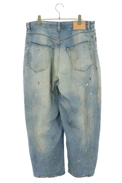ACNE STUDIOS Trafalgar Super Baggy Jeans Blue Size 48