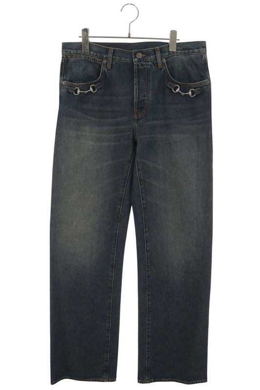GUCCI 26SS Horsebit Detail Jeans Size 34