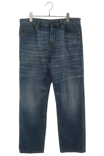 SAINT LAURENT PARIS Washed Straight Jeans Size 32