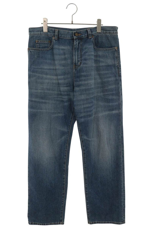 SAINT LAURENT PARIS Washed Straight Jeans Size 32