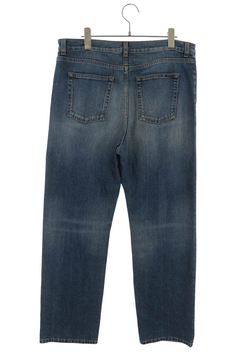 SAINT LAURENT PARIS Washed Straight Jeans Size 32