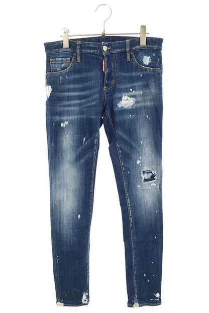 DSQUARED Paint Splatter Distressed Jeans Size 44