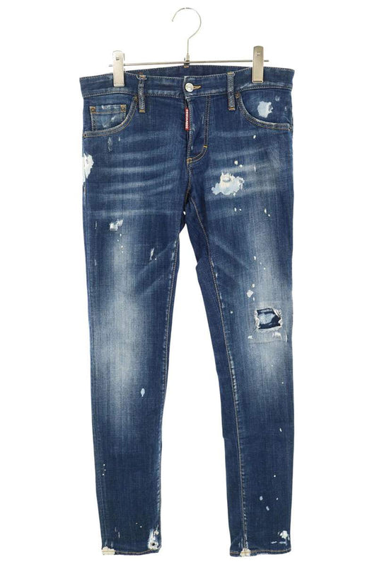 DSQUARED Paint Splatter Distressed Jeans Size 44