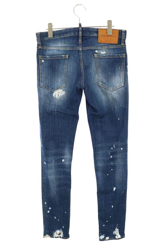 DSQUARED Paint Splatter Distressed Jeans Size 44