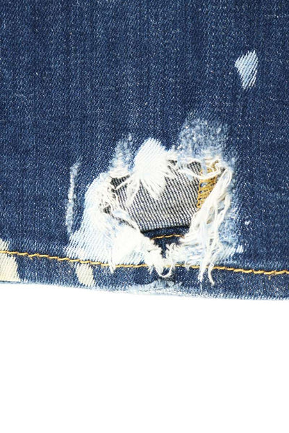 DSQUARED Paint Splatter Distressed Jeans Size 44