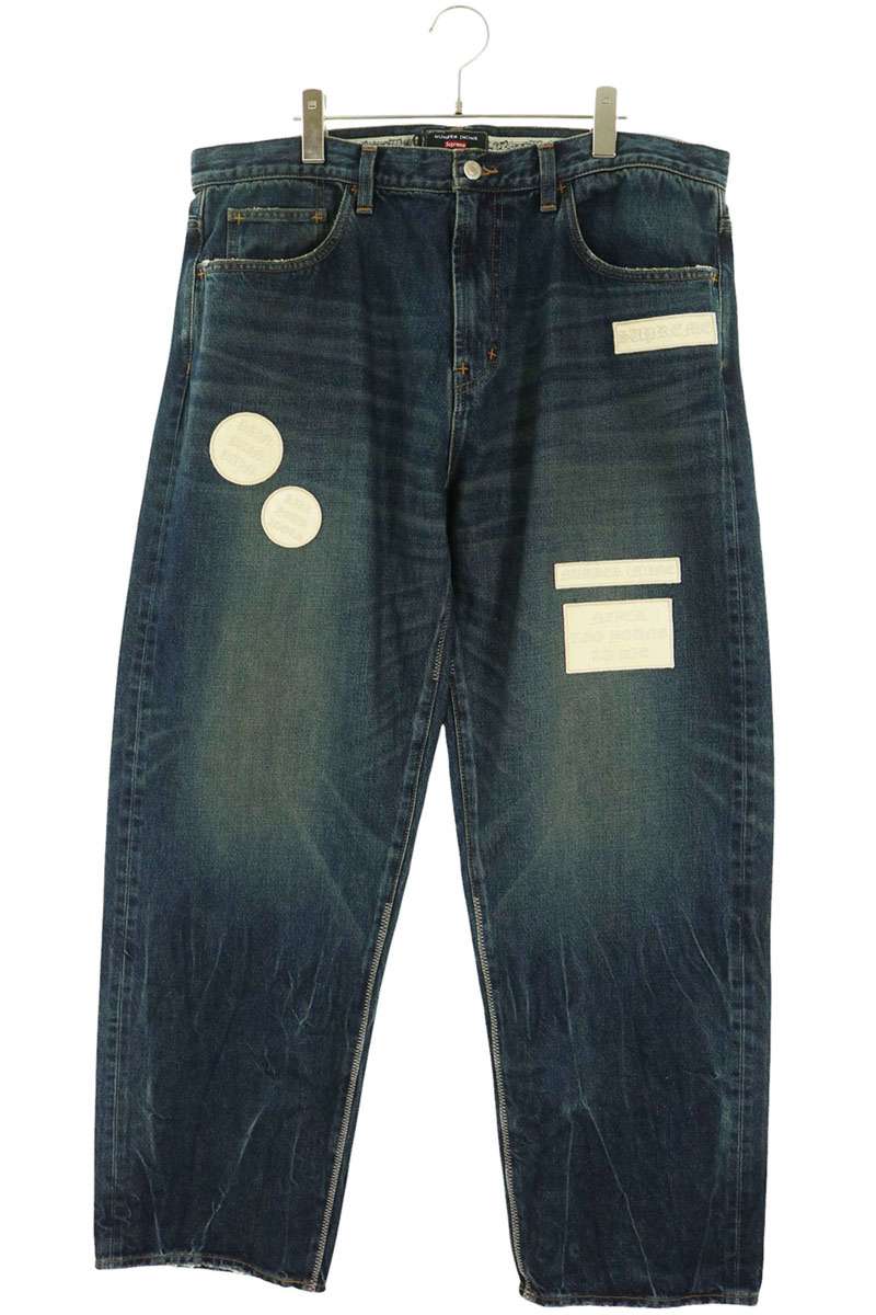 SUPREME 25AW Patches Loose Fit Jeans Size 36