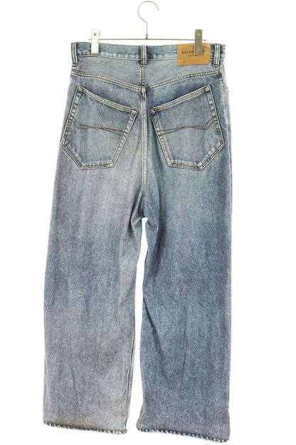 BALENCIAGA Wide Loose Fit Jeans Size XXS