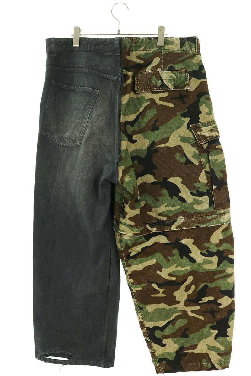 BALENCIAGA 24SS Hybrid Baggy Jeans Size XS