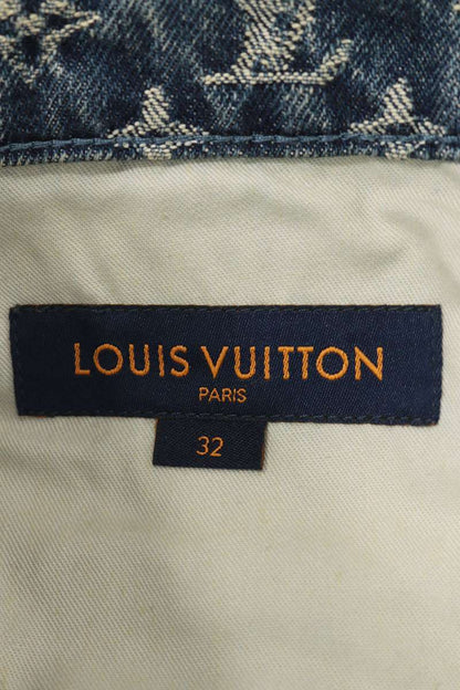 LOUISVUITTON 22SS NIGO Monogram Patchwork Jeans Size 32