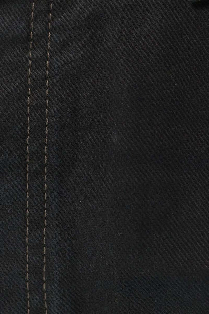 BALENCIAGA 23SS Sideline Baggy Denim Jeans Black Size S