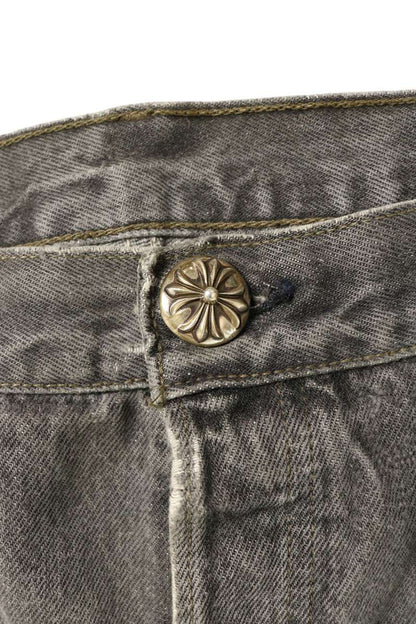 Chrome Hearts U VNTG JEAN BLK RED TAB Jeans Multi Size 34
