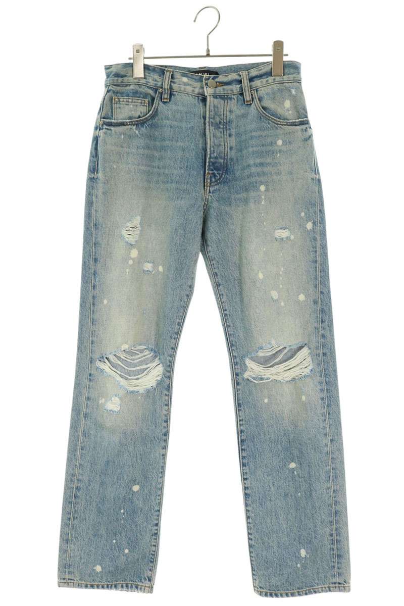 AMIRI Distressed Paint Splatter Jeans Size 26