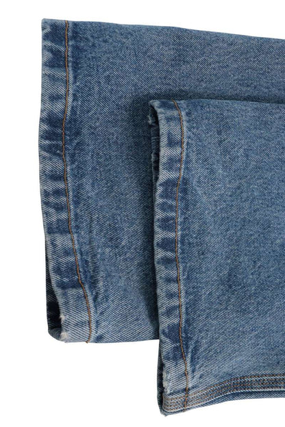 LOEWE Anagram Embroidered Baggy Jeans Size 46