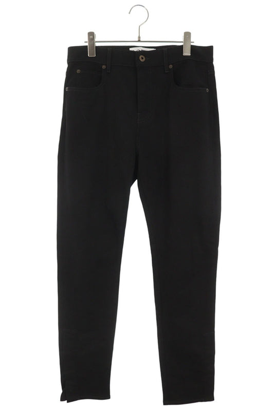 LOEWE Black Zipper Hem Button-Fly Jeans Size 48