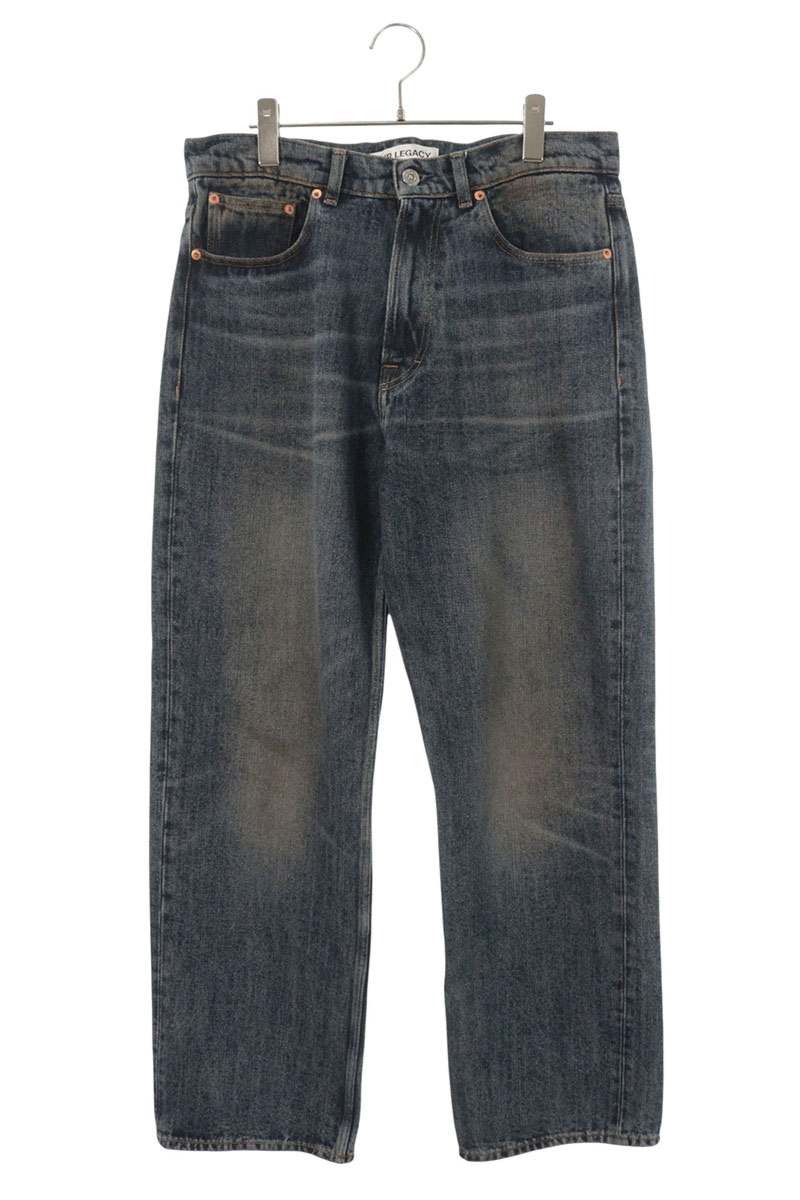 OUR LEGACY THIRD CUT Washed Wide Straight Jeans Size 30