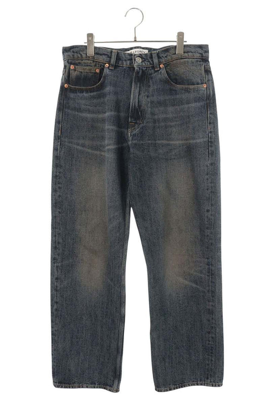OUR LEGACY THIRD CUT Washed Wide Straight Jeans Size 30