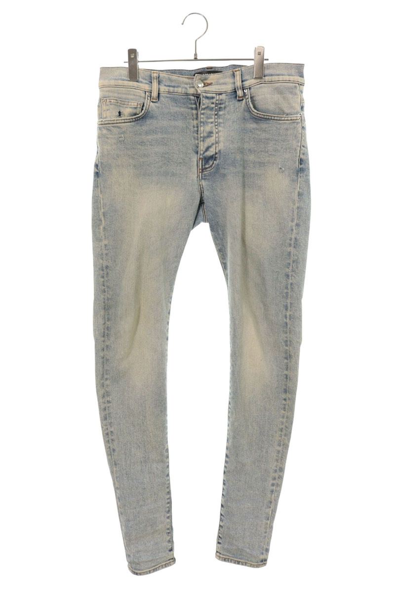 AMIRI Distressed Washed Skinny Jeans Size 32