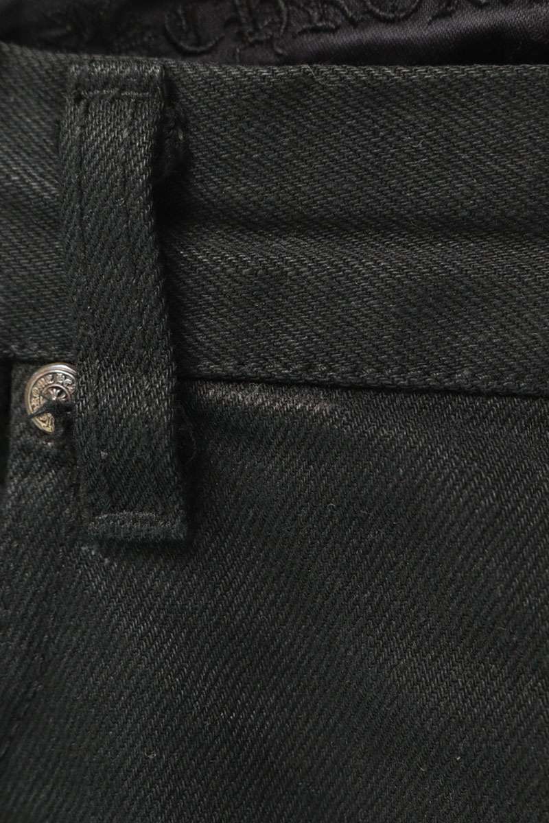 Chrome Hearts JEAN STRTLG FBRC Cross Button Jeans Size 32