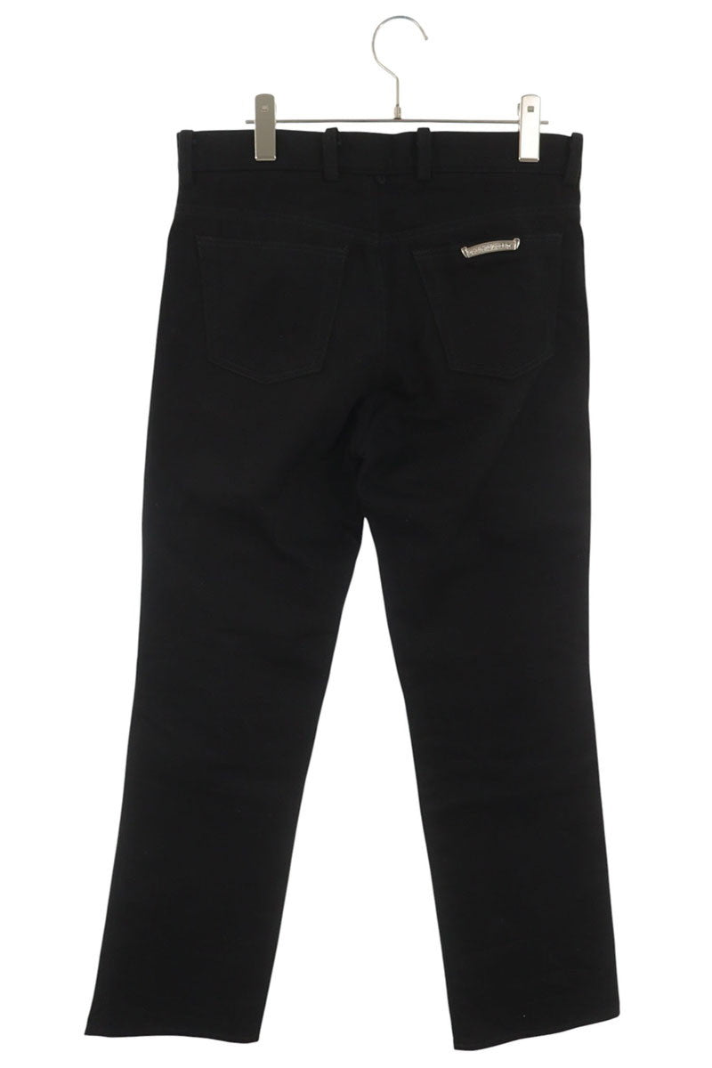 Chrome Hearts DNM PANTS BLK Flare Knee Stitch Pants Size 31R