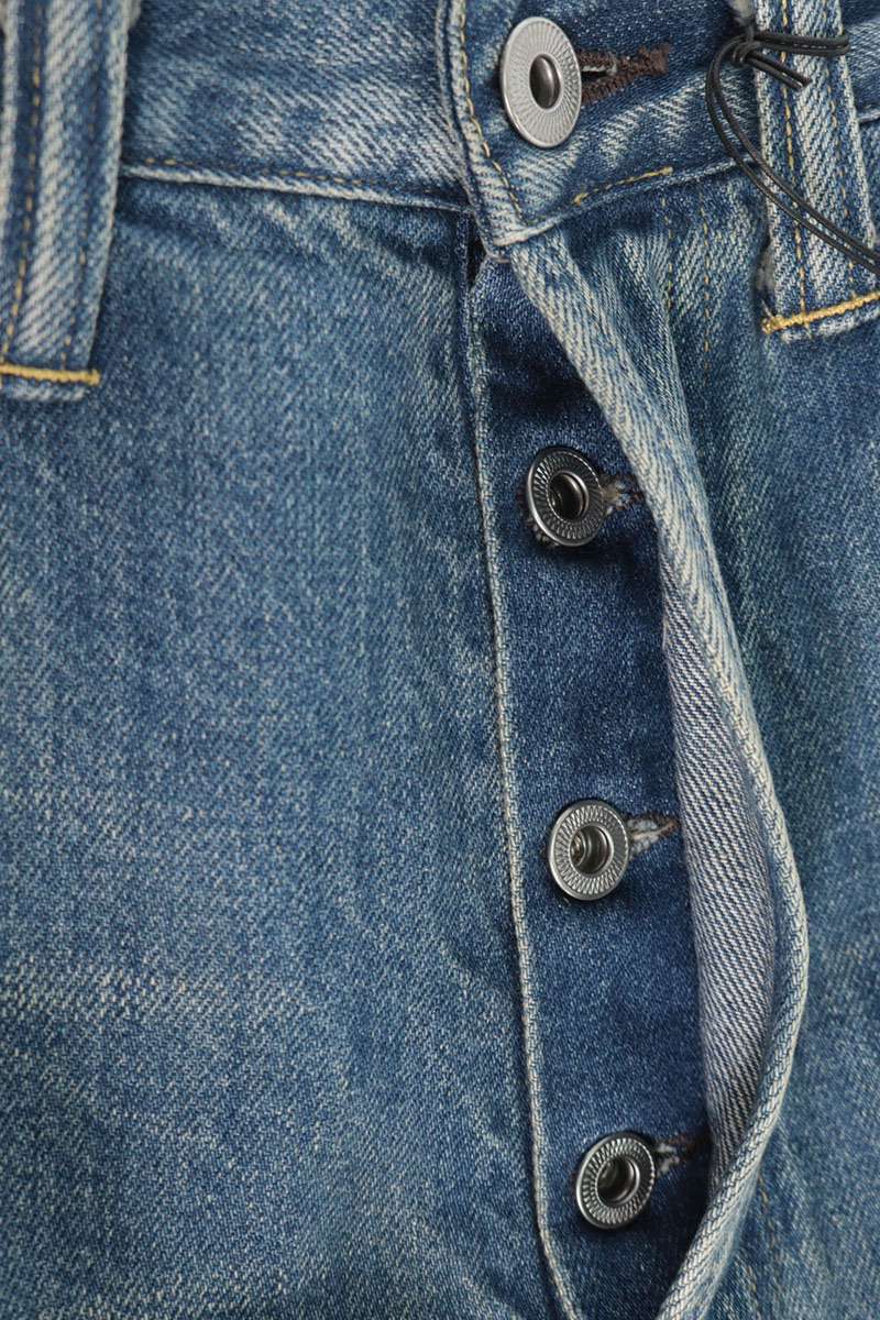 A.PRESSE 26SS Washed Straight Denim Pants Size 32